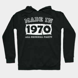 Made In 1970 All Original 50th Birthday Gift Hoodie